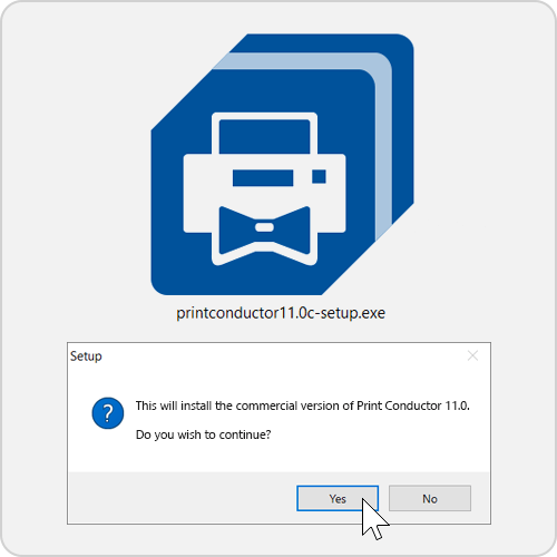 Uninstall the trial and install the commercial version