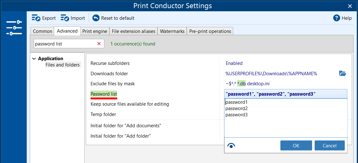Print password-protected documents Print password-protected documents