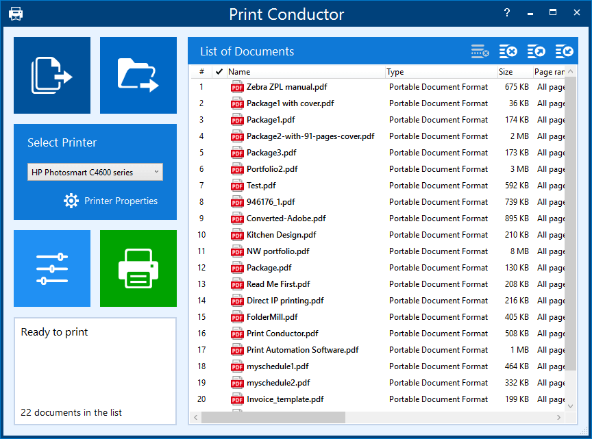 How to print more than 15 PDF files at once How to print more than 15 PDF files at once